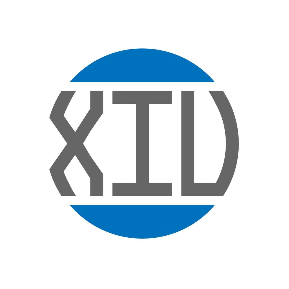xiv brev logotyp design på vit bakgrund. xiv kreativ initialer cirkel logotyp begrepp. xiv brev design. vektor