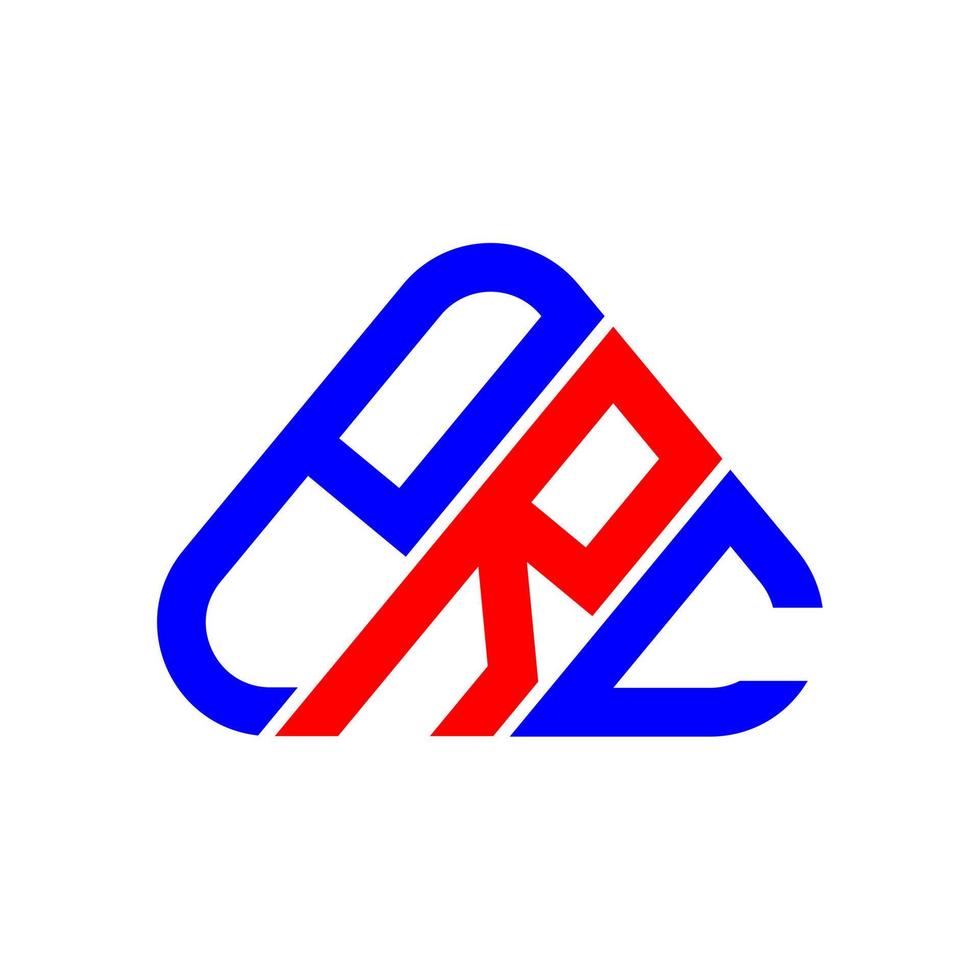 p r c brev logotyp kreativ design med vektor grafisk, p r c enkel och modern logotyp.