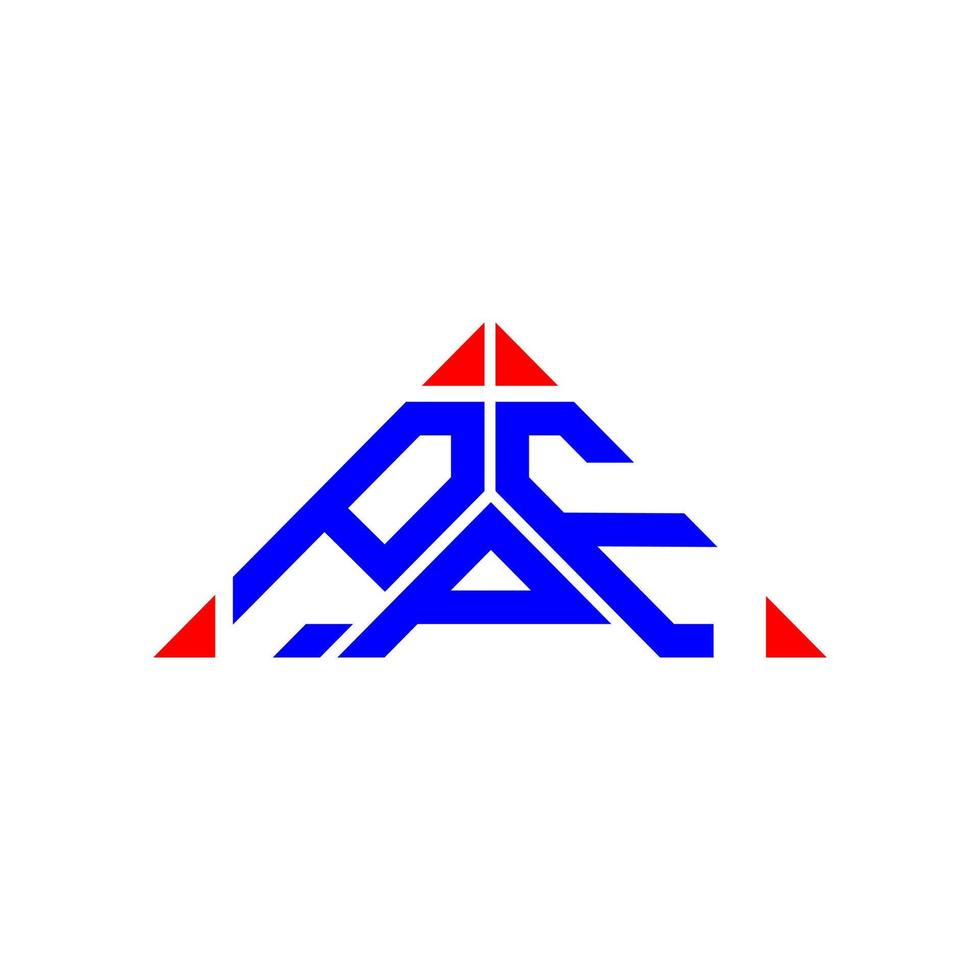 PPF-Brief-Logo kreatives Design mit Vektorgrafik, PPF-einfaches und modernes Logo. vektor