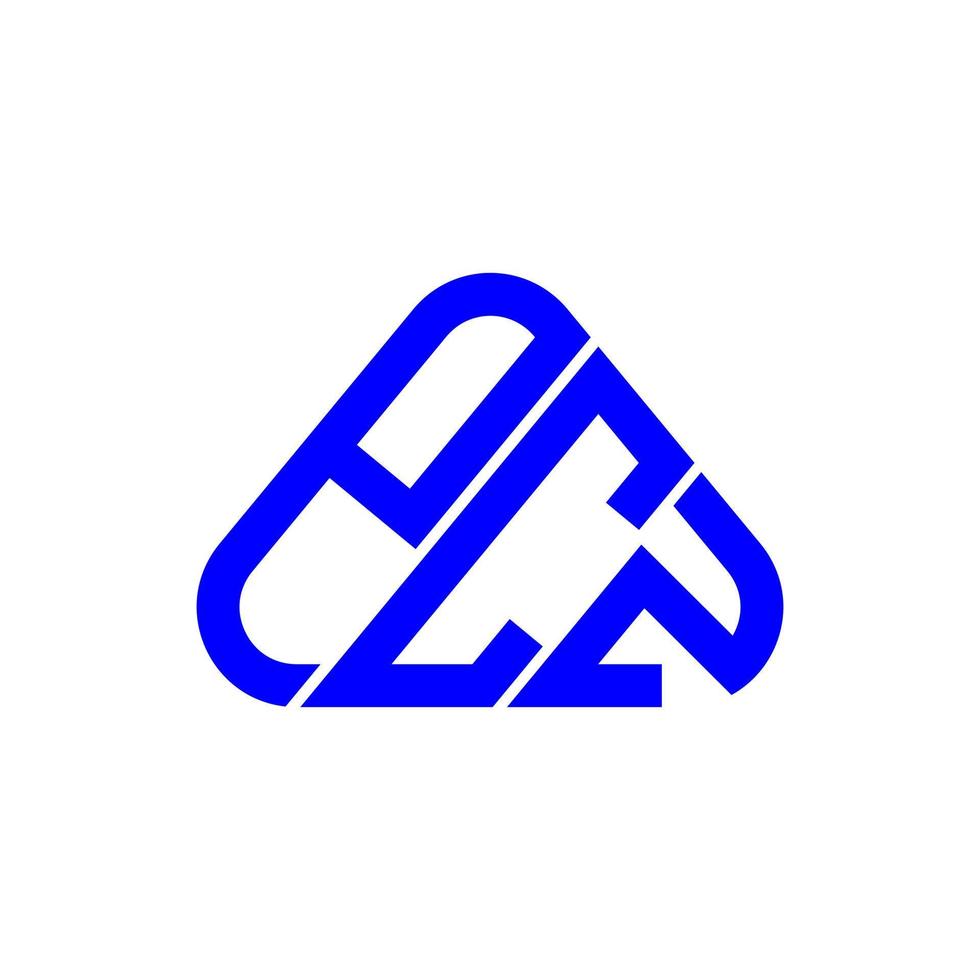 pcz brev logotyp kreativ design med vektor grafisk, pcz enkel och modern logotyp.