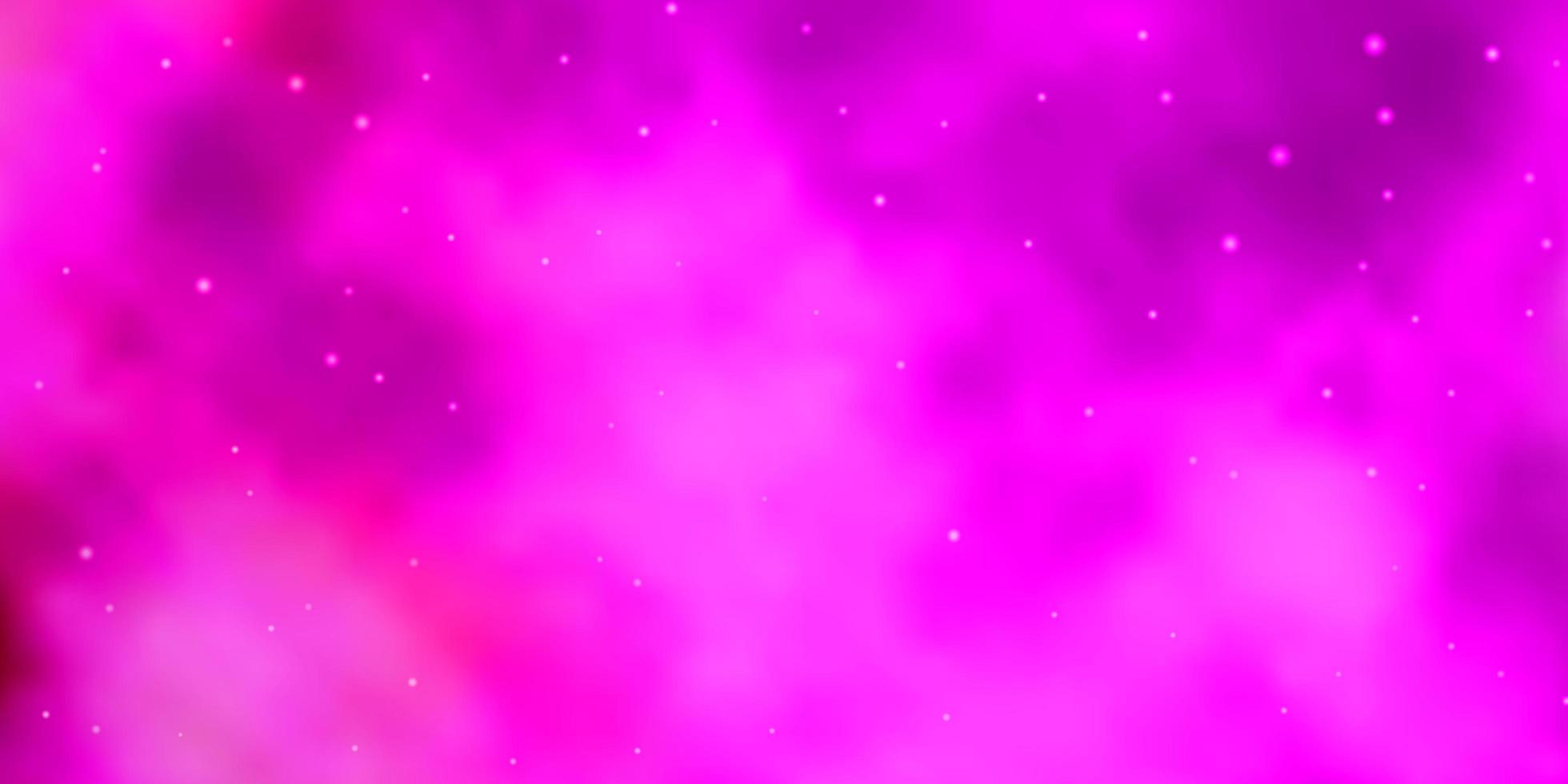 rosa mönster med abstrakta stjärnor. vektor