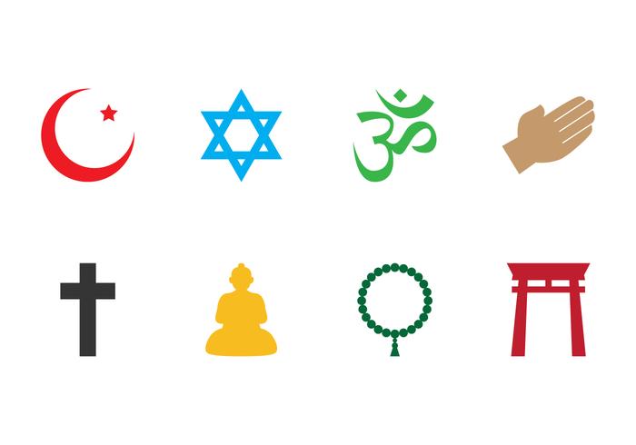 Religionssymbol vektor