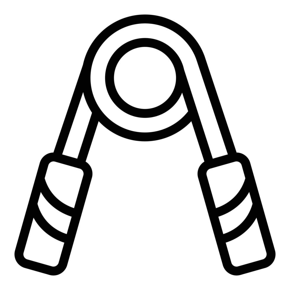 Handgreifer-Symbol, Umrissstil vektor