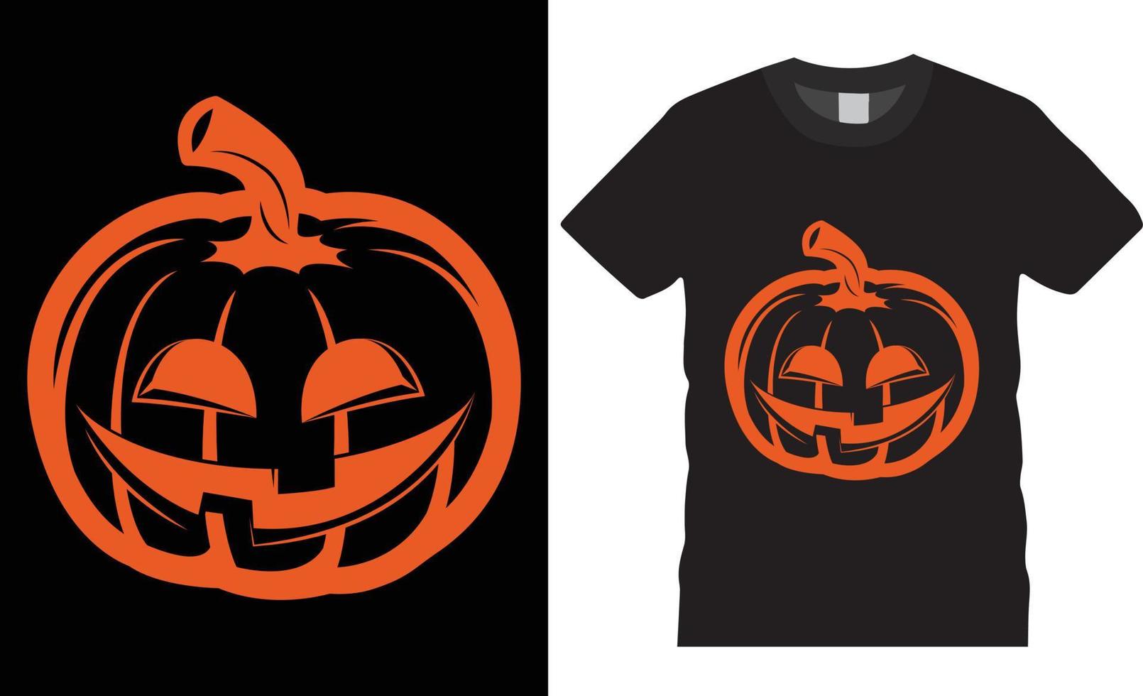 Halloween-kreativer T-Shirt-Designvektor vektor