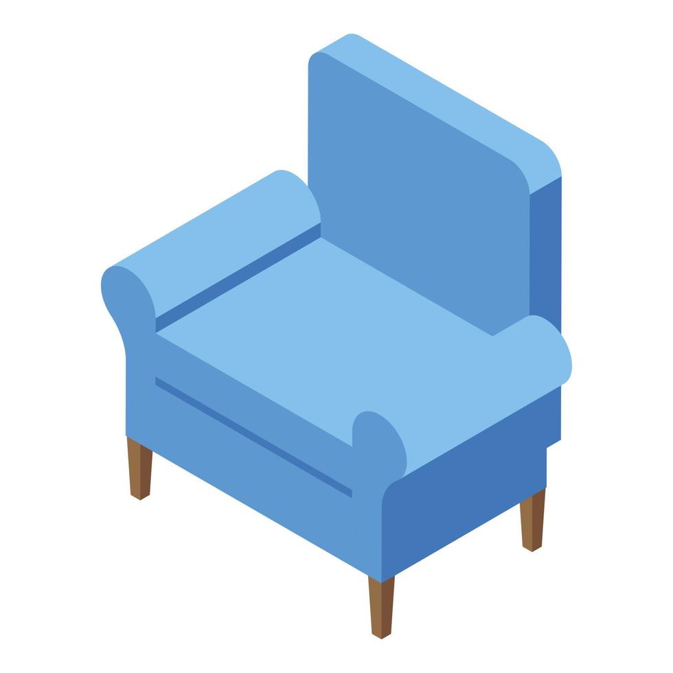 Business-Sessel-Symbol, isometrischer Stil vektor