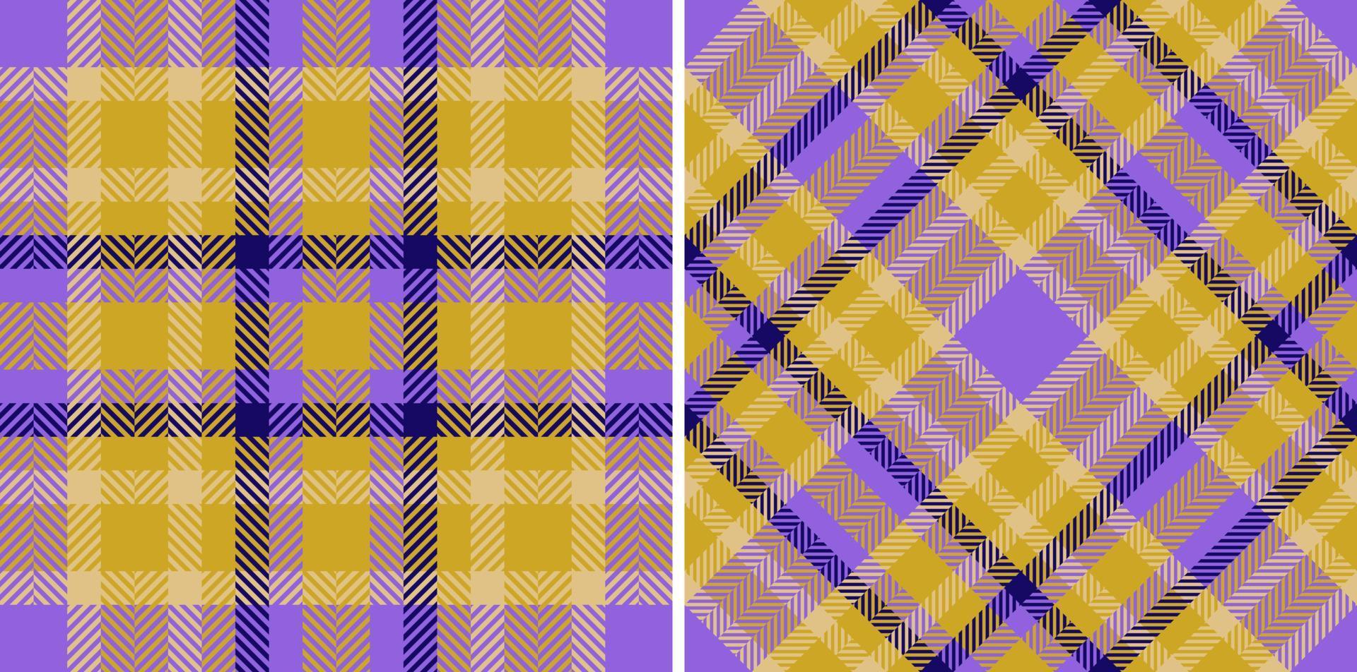 sömlös pläd textil. bakgrund tyg mönster. tartan kolla upp vektor textur.