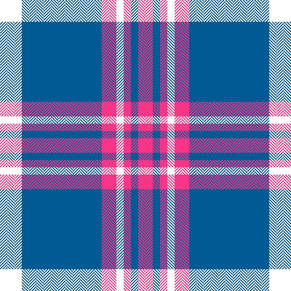 kariertes Karomuster. nahtlose Stoffstruktur. Tartan-Textildruck. vektor