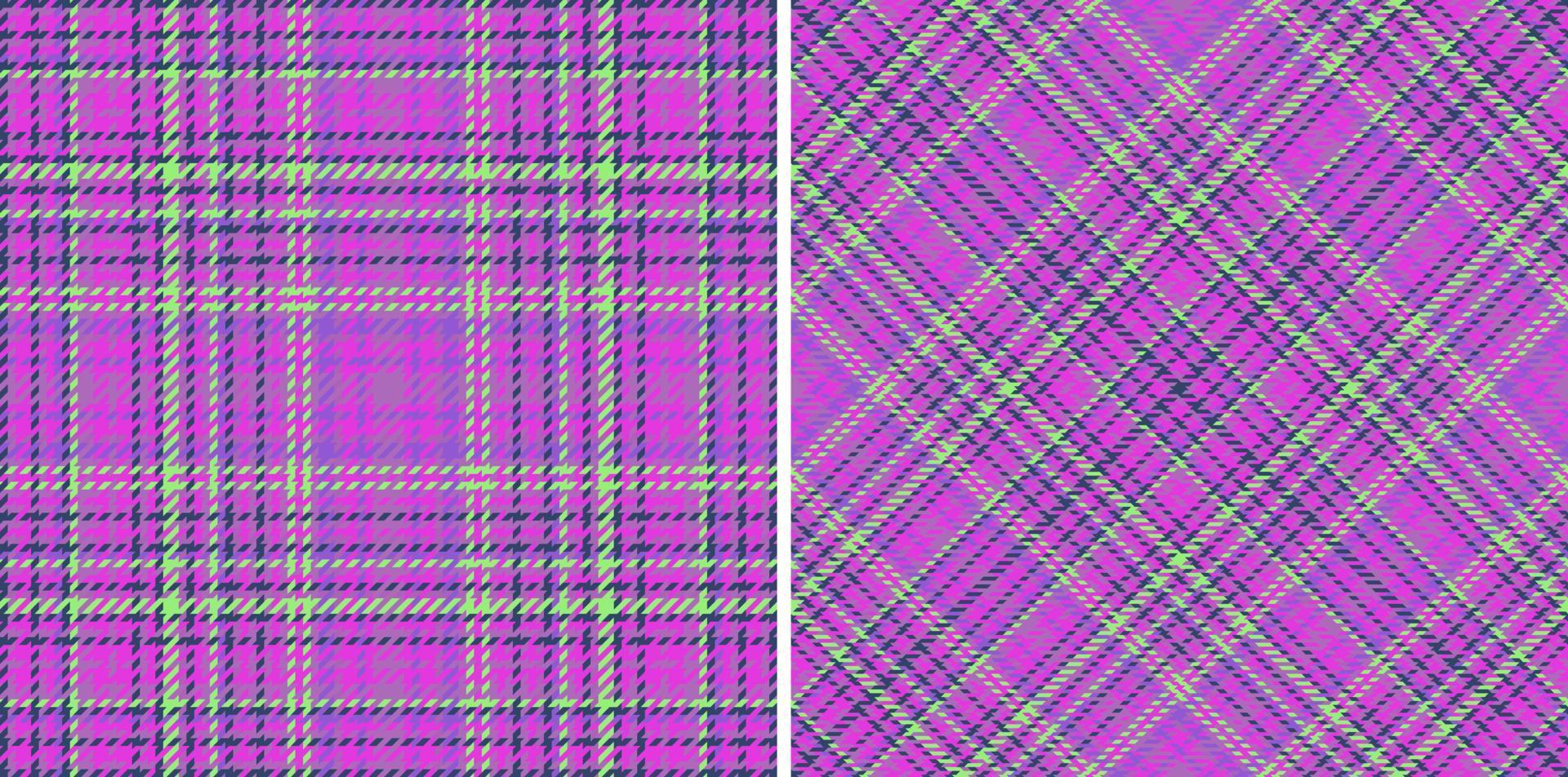 Hintergrundtextur kariert. Stoff mit Textilmuster. nahtloser Tartan-Vektorcheck. vektor