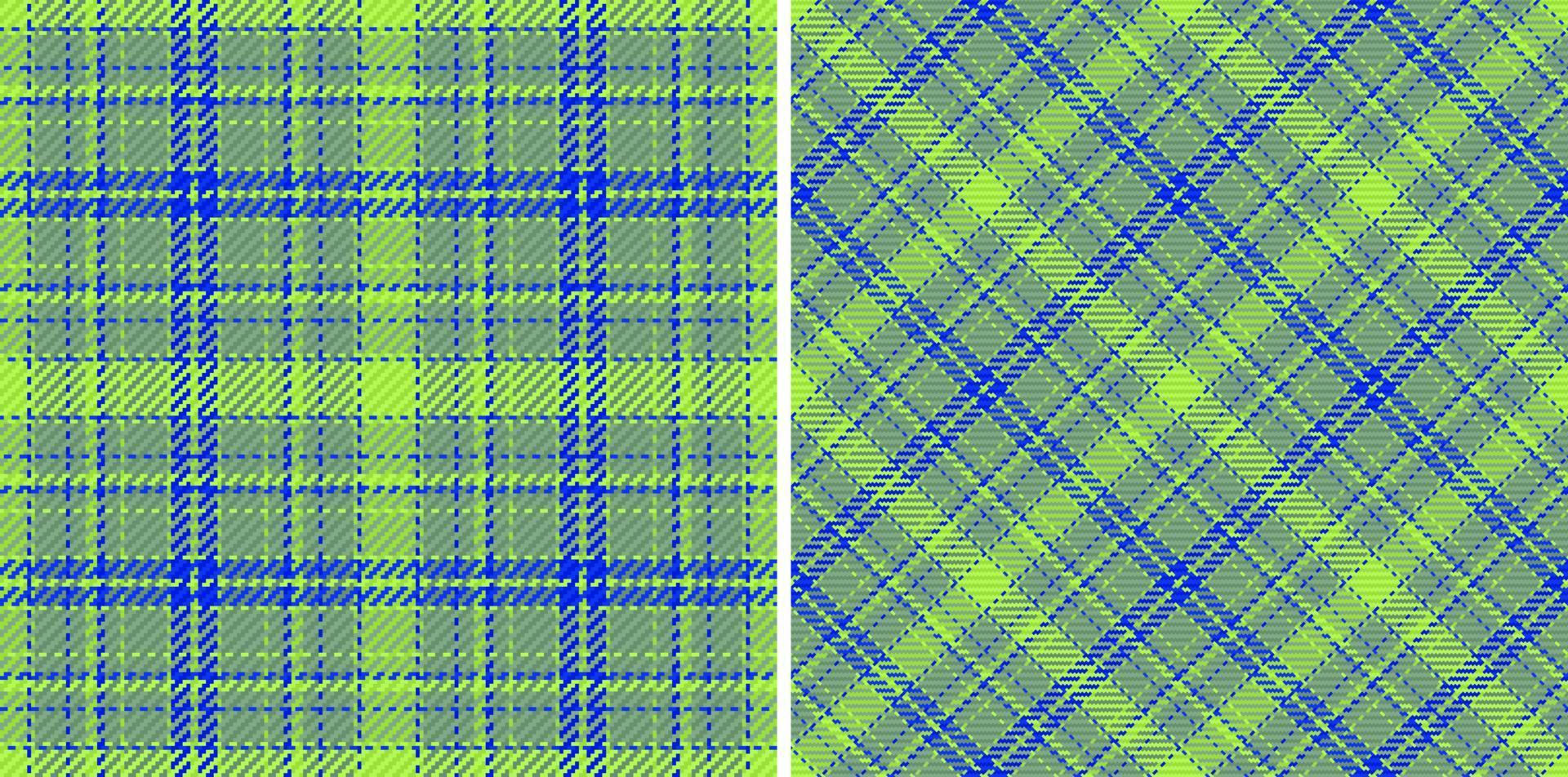 Textur-Check-Plaid. Vektor Tartan-Hintergrund. nahtlose Stoffmuster.