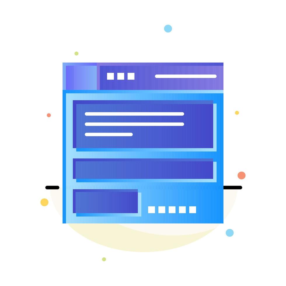 fil browser datoranvändning koda abstrakt platt Färg ikon mall vektor