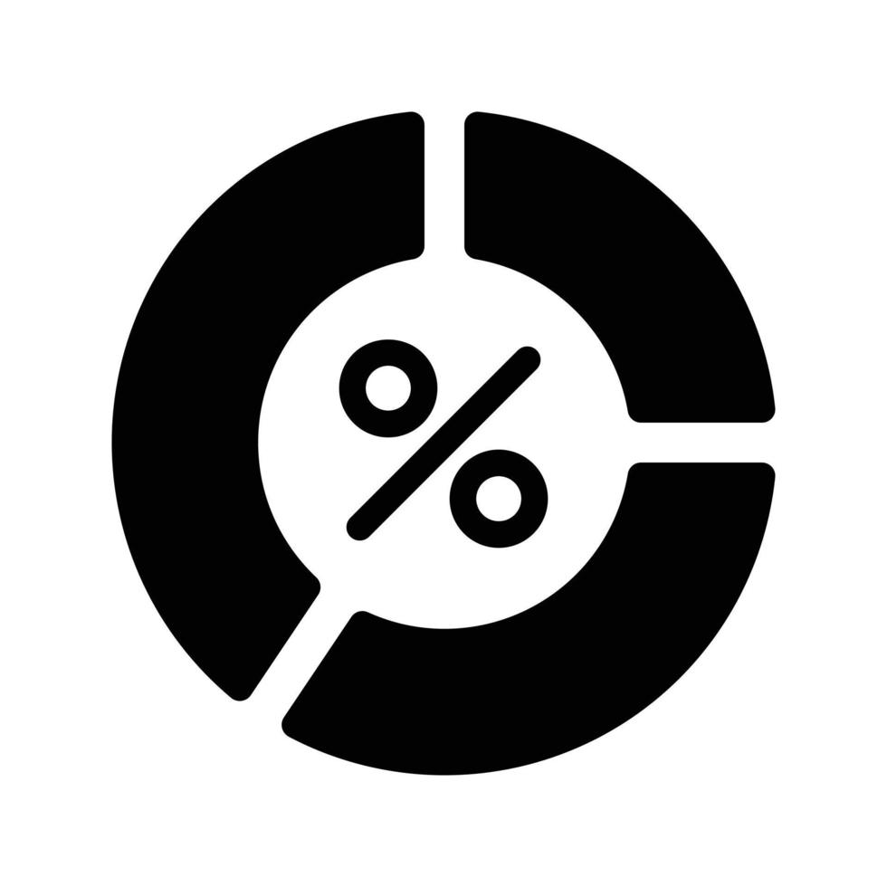 diagrammvektorillustration auf einem hintergrund. hochwertige symbole. vektorikonen für konzept und grafikdesign. vektor