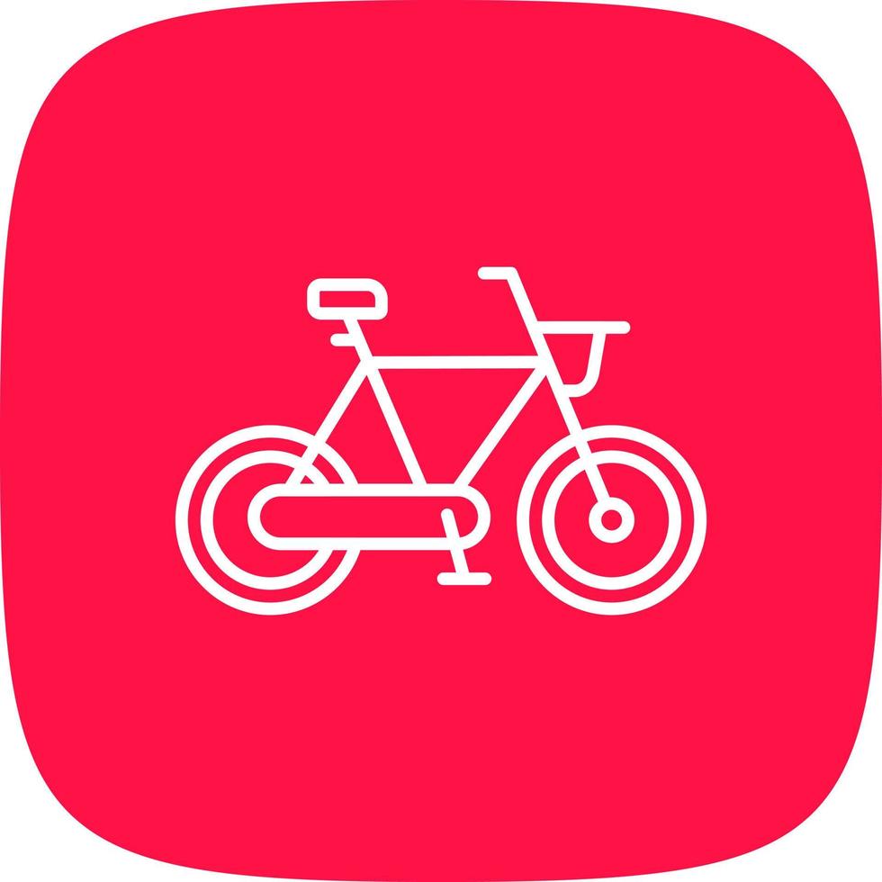 Fahrrad kreatives Icon-Design vektor
