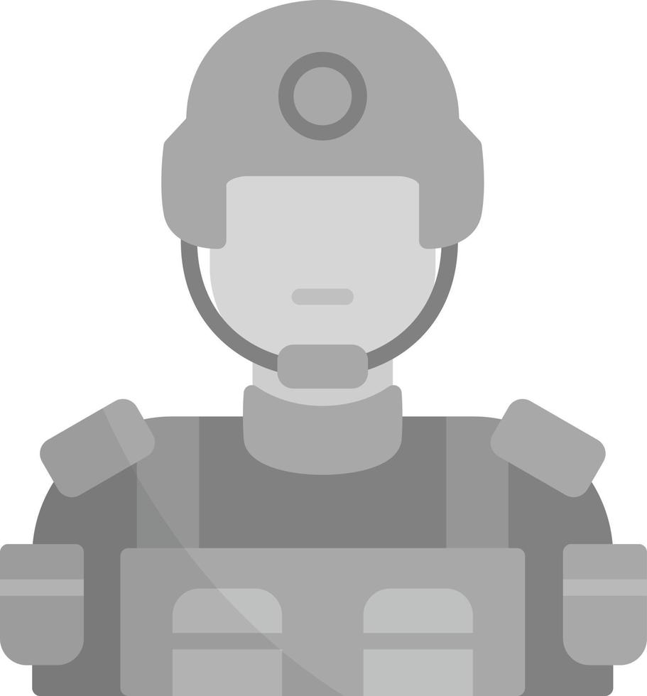 Soldat kreatives Icon-Design vektor