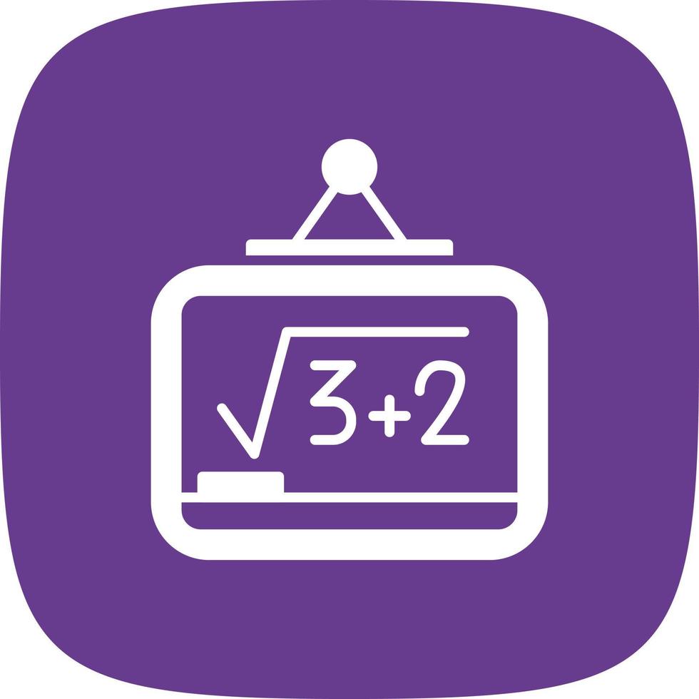 Whiteboard kreatives Icon-Design vektor