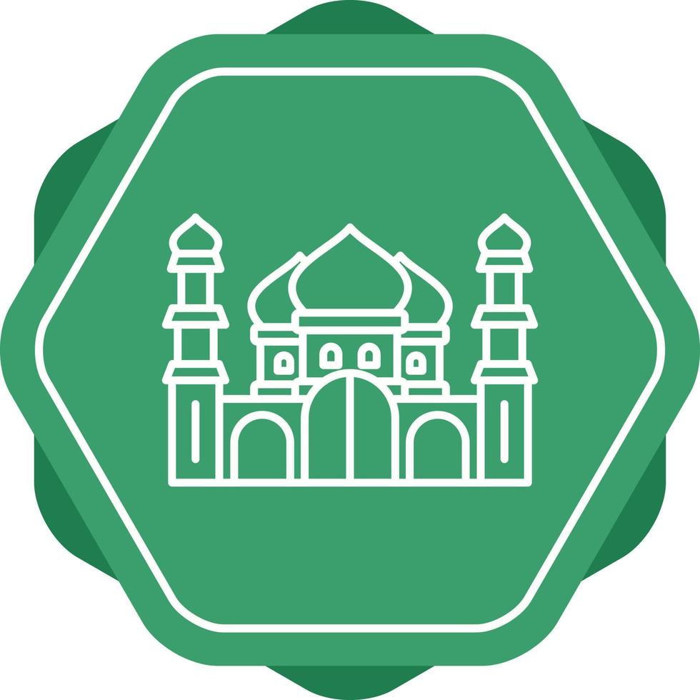Moschee-Vektor-Symbol vektor