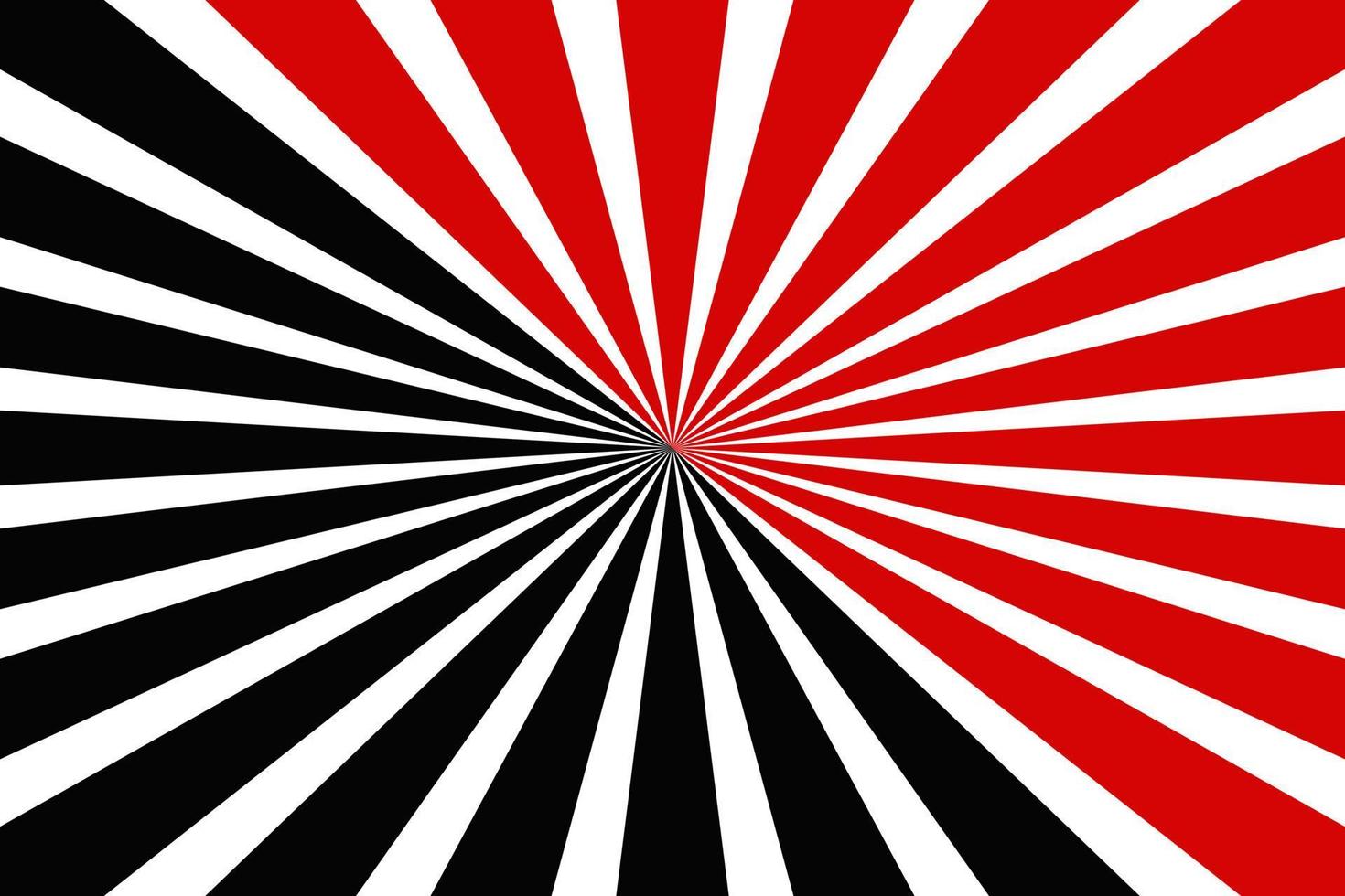 röd och svart sunburst bakgrund vektor