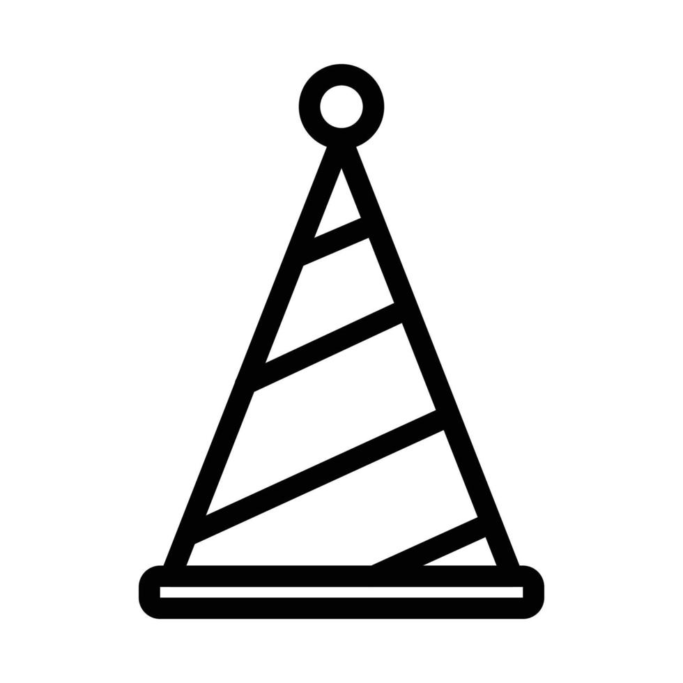 Weihnachtsmütze-Symbol. Weihnachtssymbol für Vorlagendesign. kann für Website und mobile Anwendung verwendet werden. Vektor. vektor