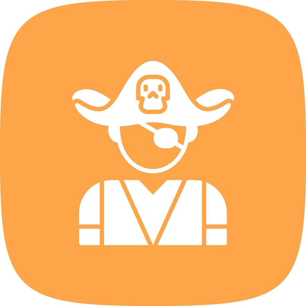 pirat kreativ ikon design vektor