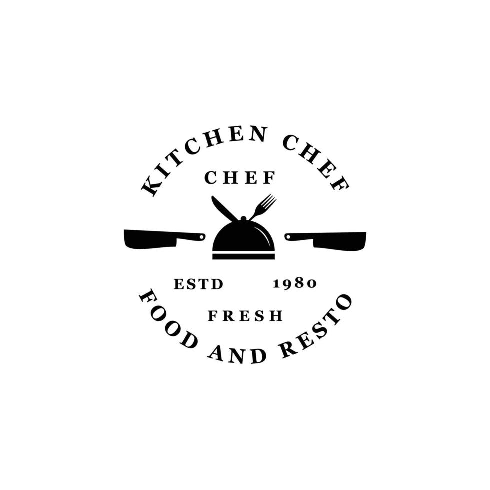 Küchenchef-Logo vektor