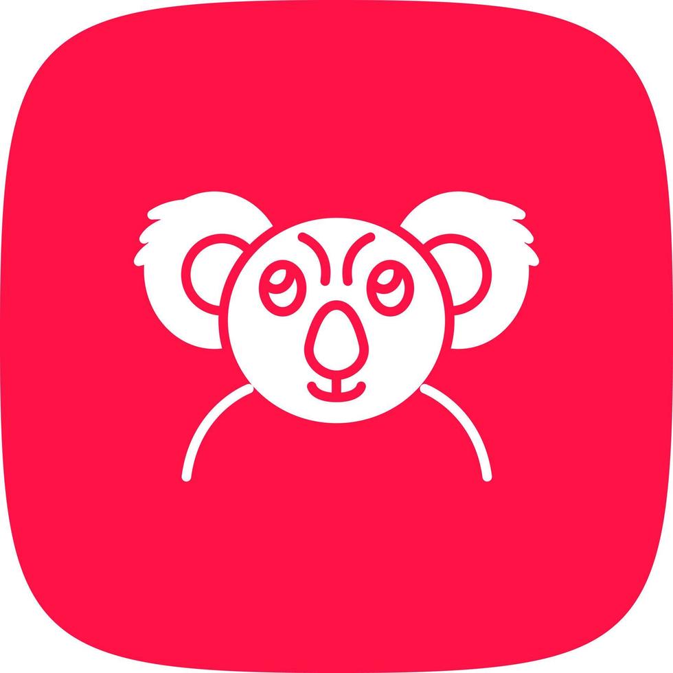 Koala kreatives Icon-Design vektor