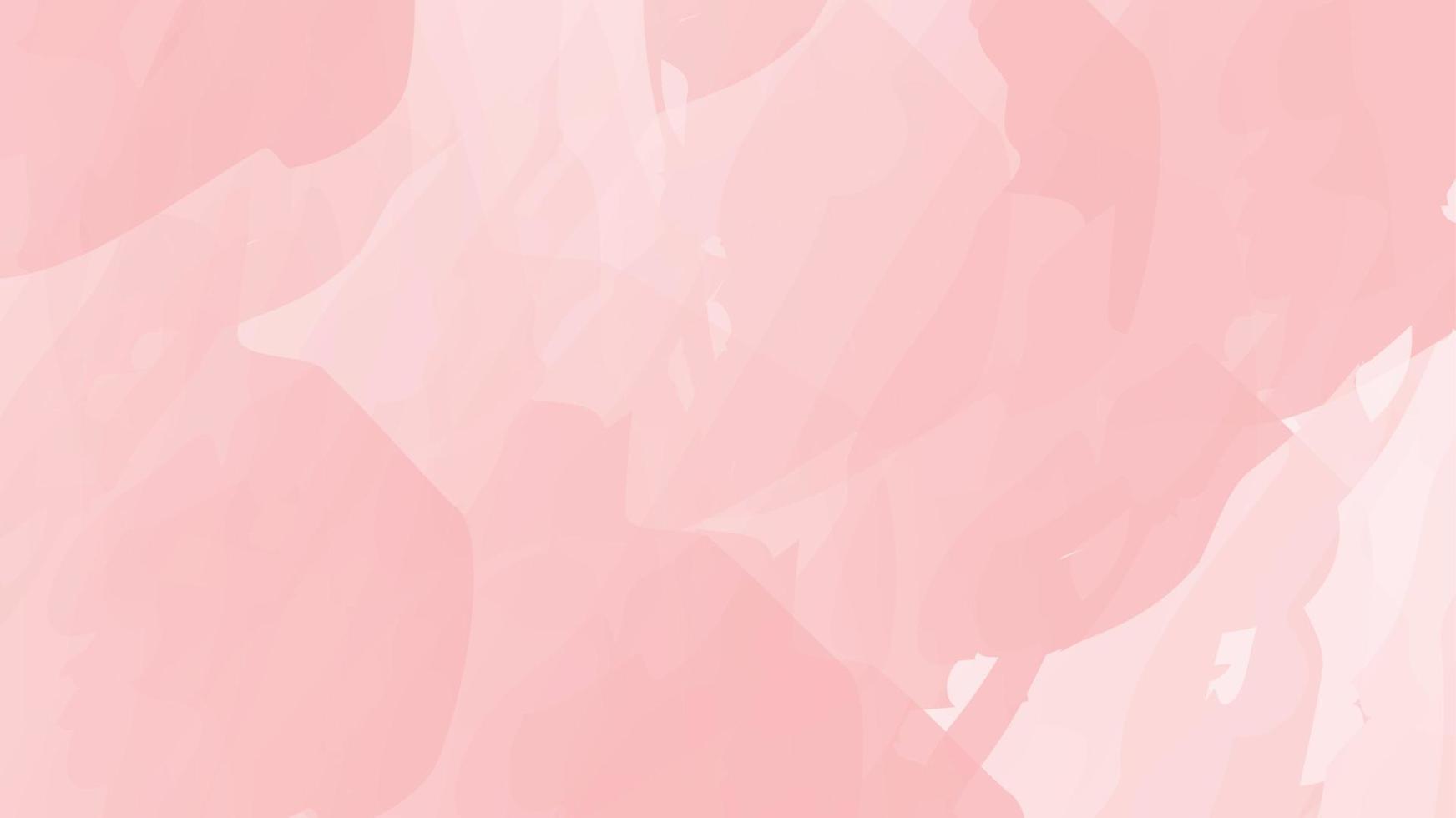 handgemalter abstrakter Aquarellhintergrund, rosa Aquarellvektorillustrationskunst. vektor