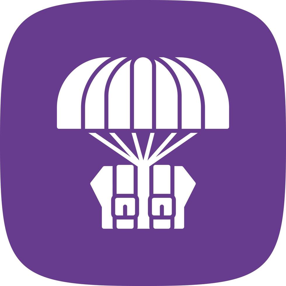 Airdrop kreatives Icon-Design vektor