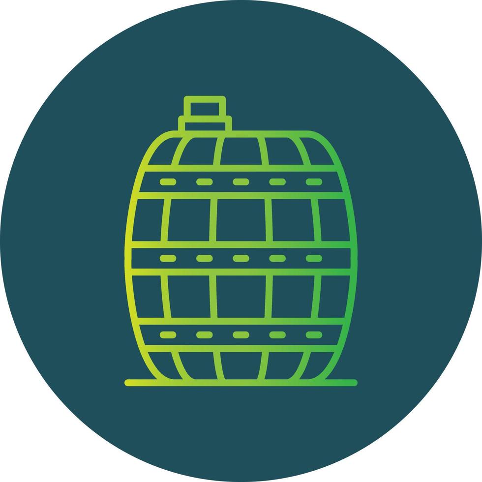 Barrel kreatives Icon-Design vektor