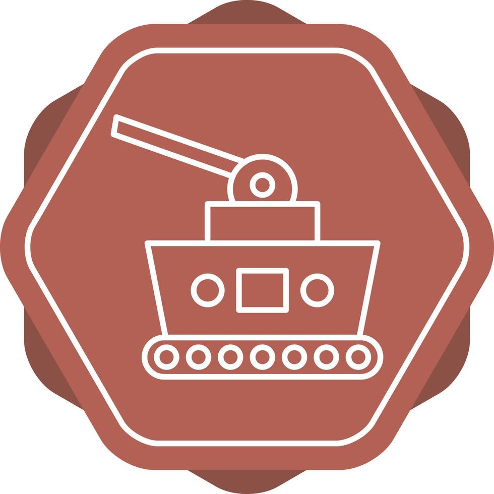 Symbol für Tanklinie vektor