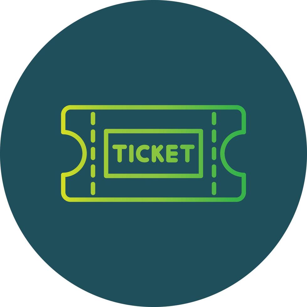 Tickets kreatives Icon-Design vektor