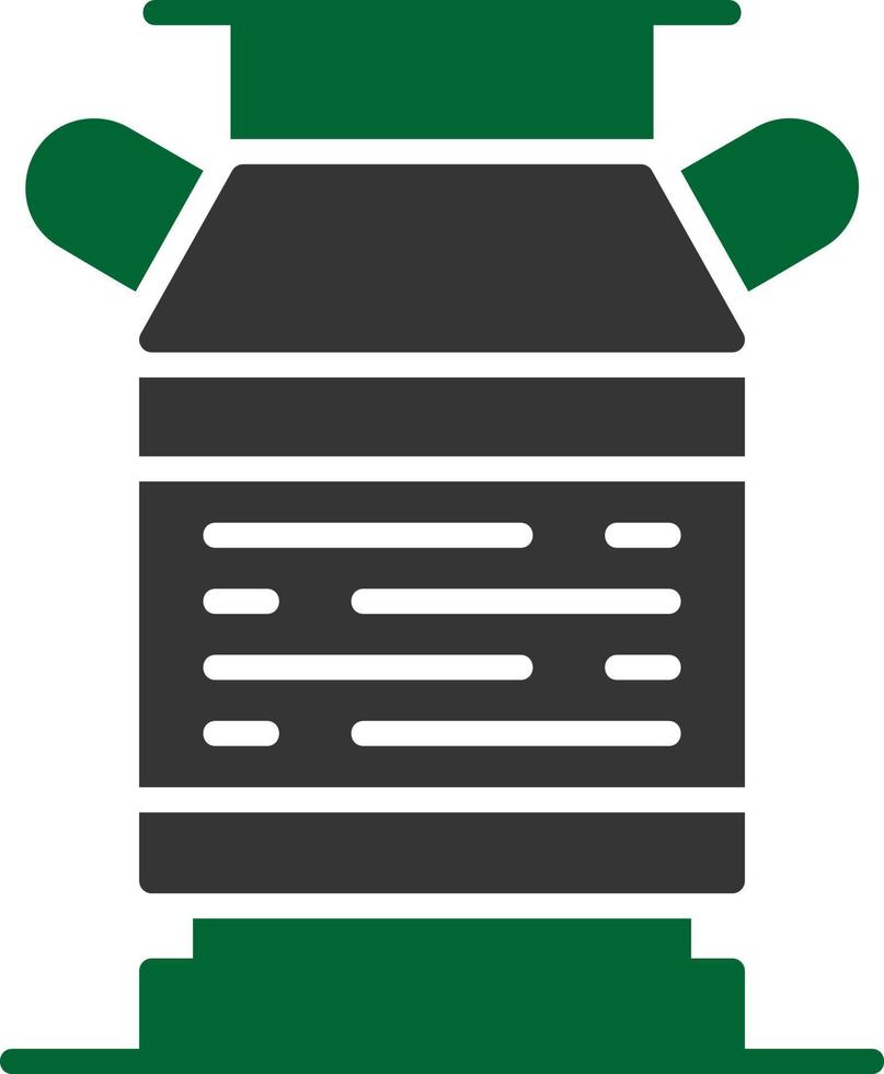 Milchtank kreatives Icon-Design vektor