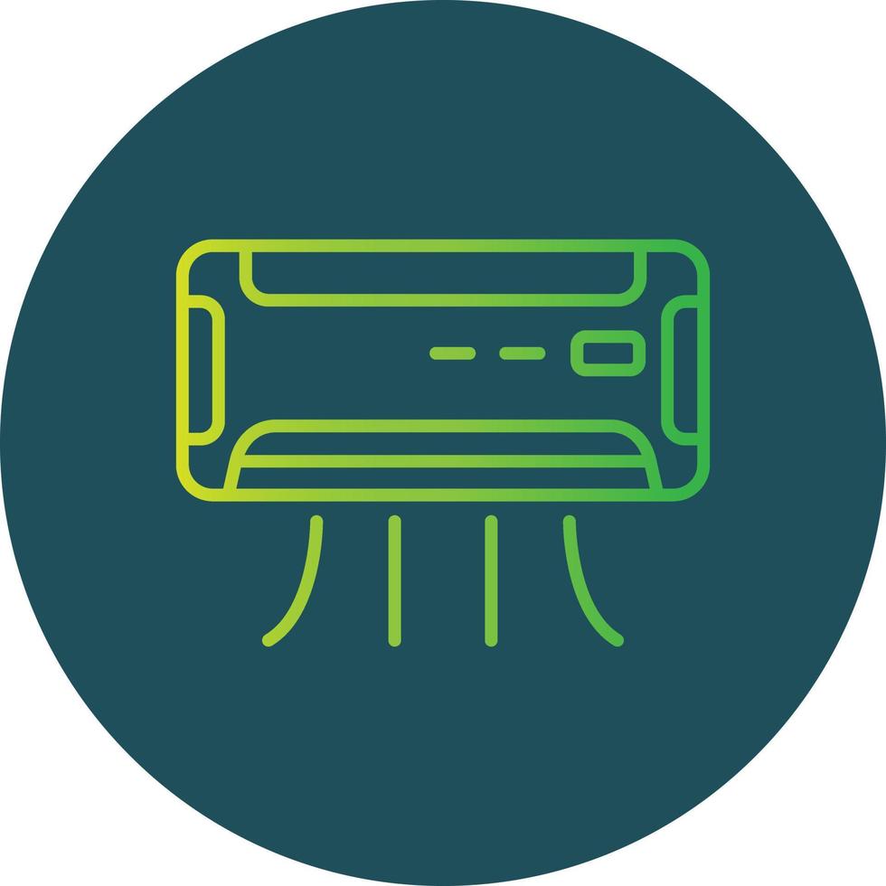 Klimaanlage kreatives Icon-Design vektor