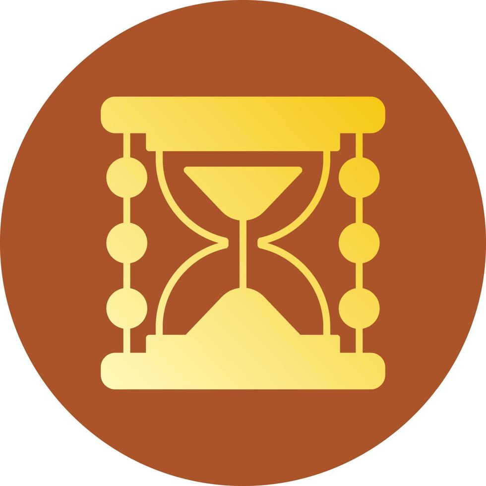 Sanduhr kreatives Icon-Design vektor