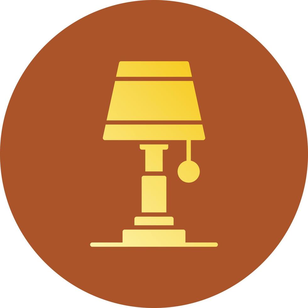 Lampe kreatives Icon-Design vektor