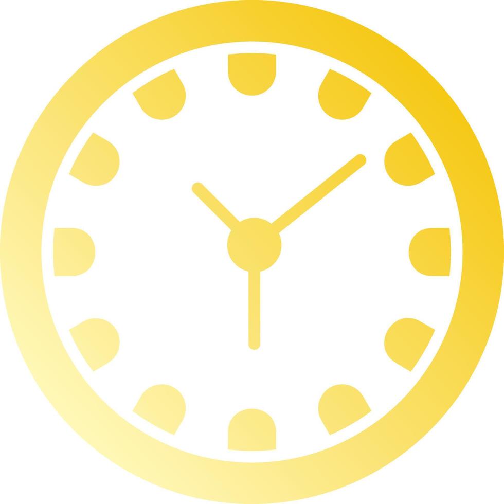 Uhr kreatives Icon-Design vektor