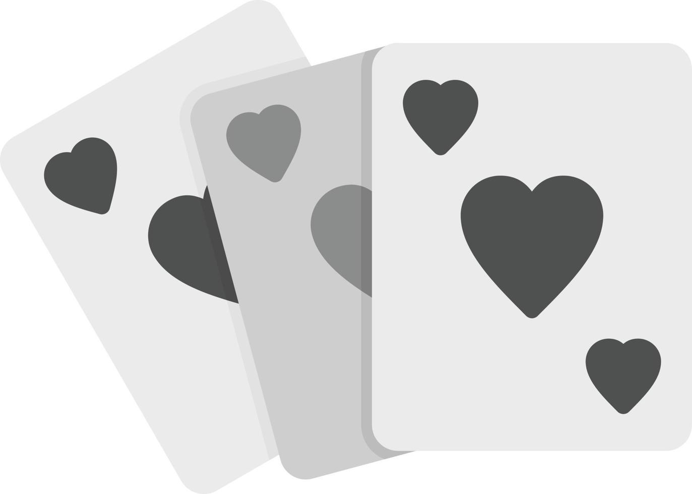 Poker kreatives Icon-Design vektor