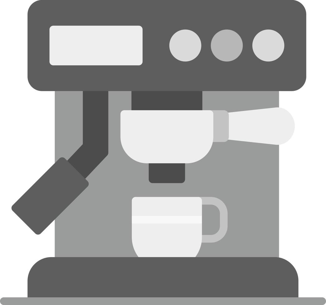 Kaffeemaschine kreatives Icon-Design vektor