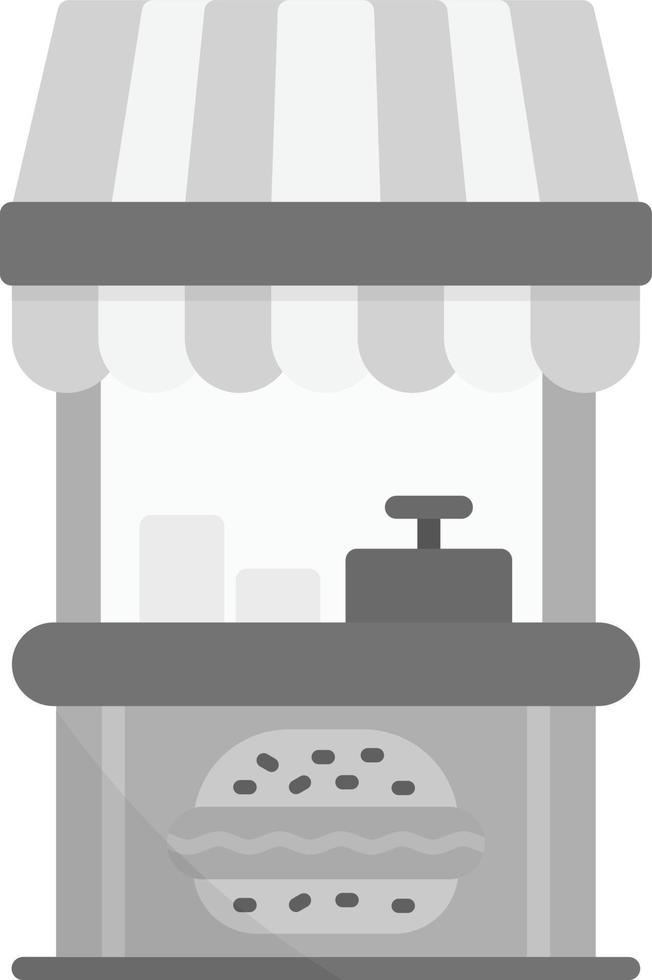 Food Stand kreatives Icon-Design vektor