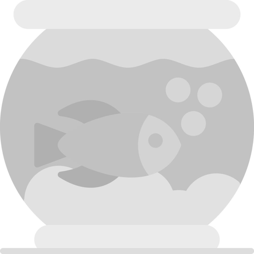 Fish Bowl kreatives Icon-Design vektor