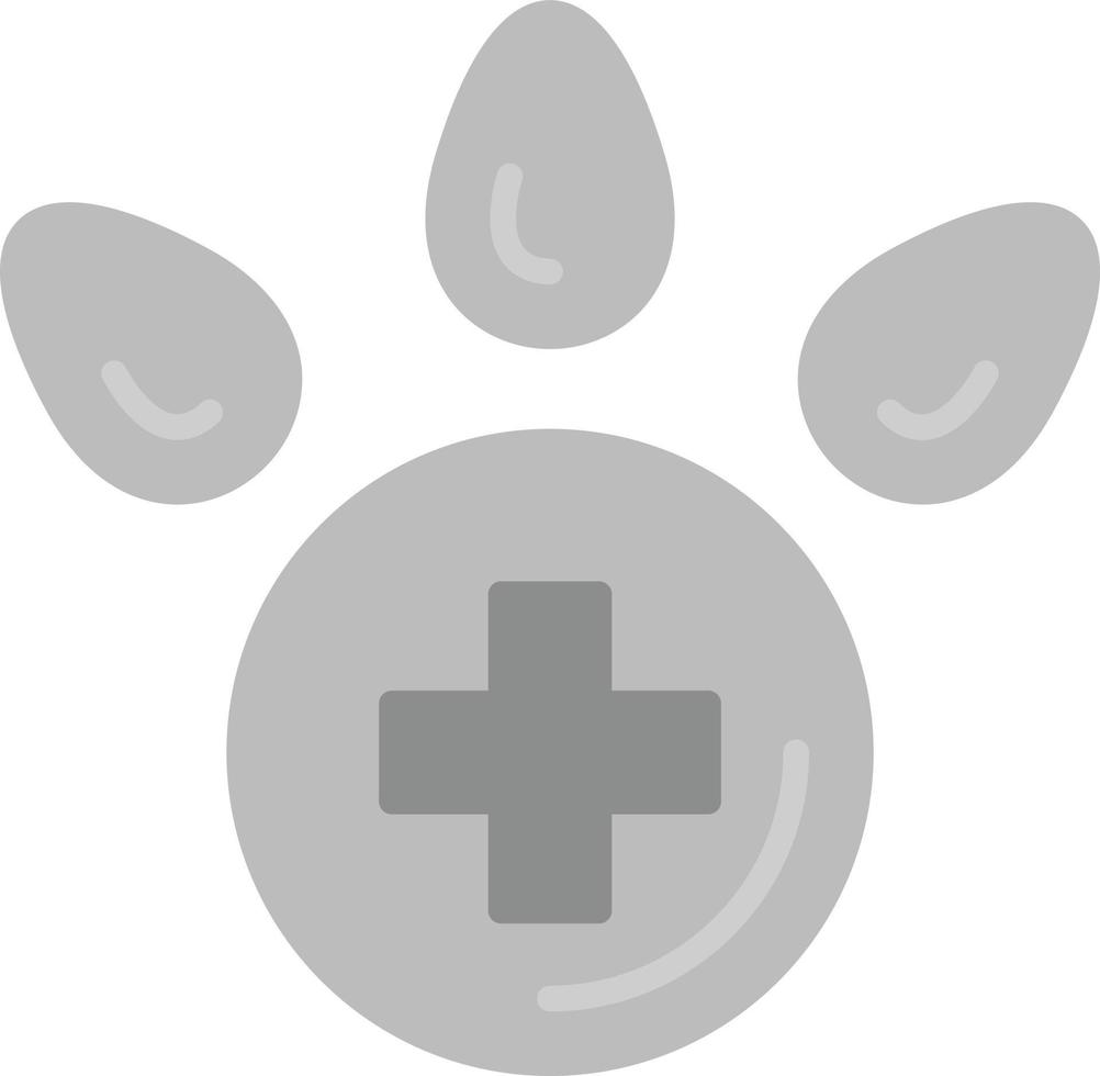 Veterinärfuß kreatives Icon-Design vektor