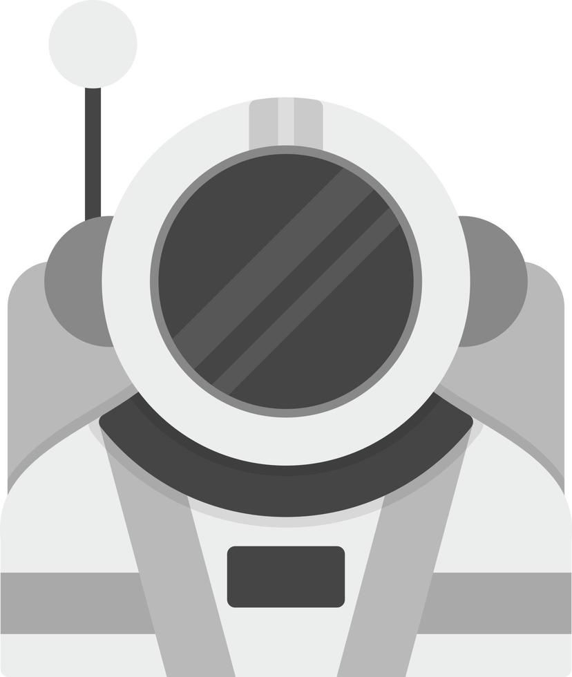 kreatives Icon-Design des Astronauten vektor