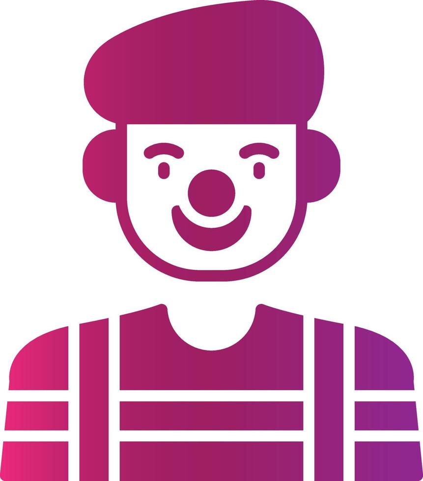 Pantomime kreatives Icon-Design vektor