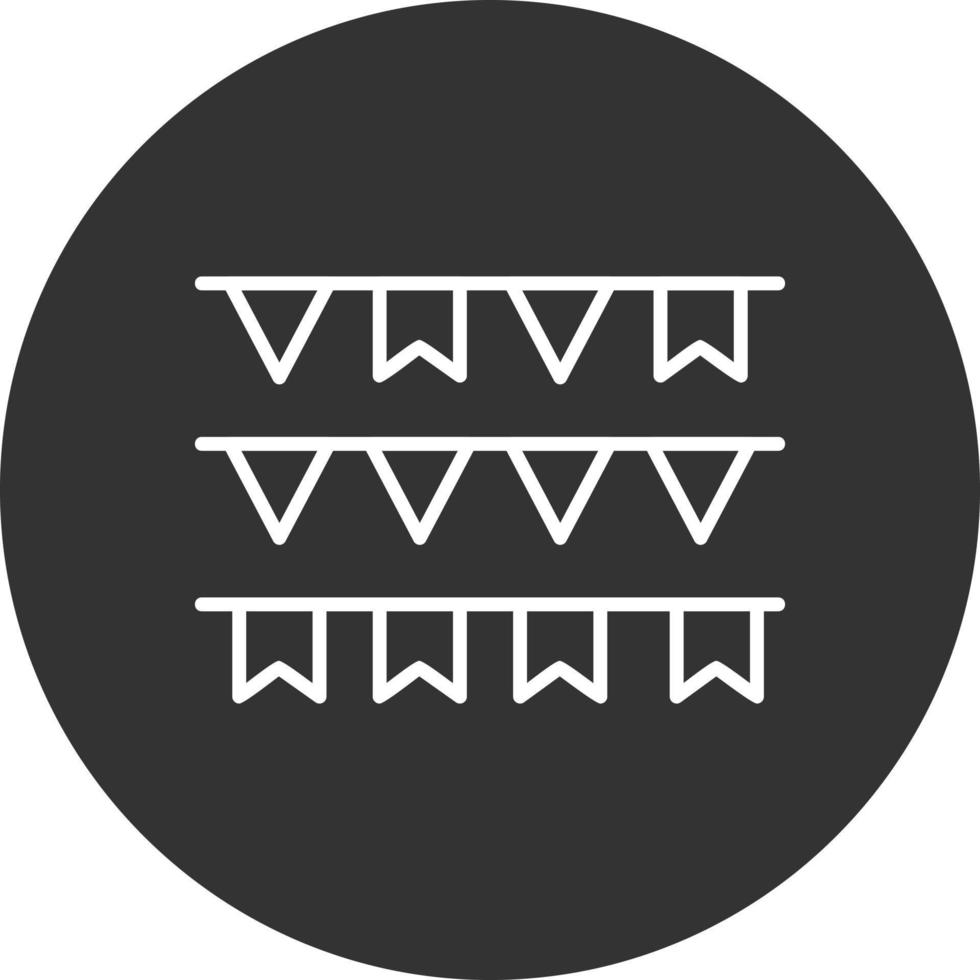 Wimpel kreatives Icon-Design vektor