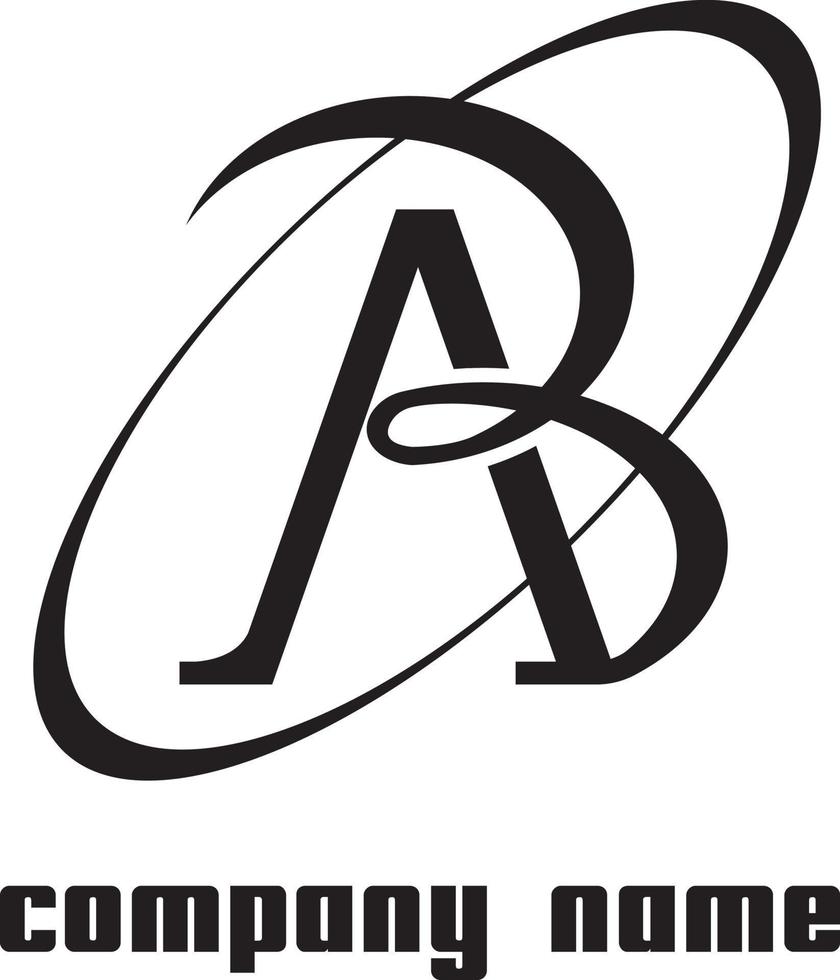 ab branding logotyp vektor