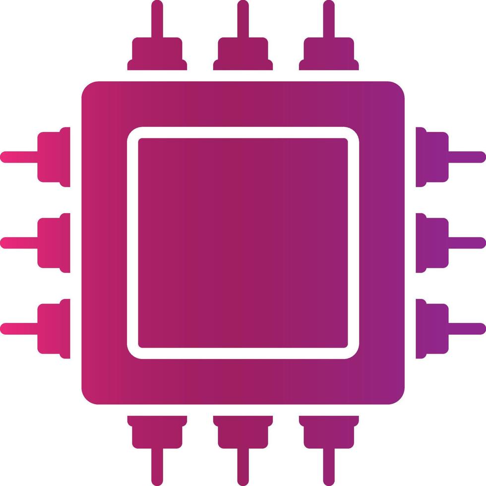 CPU-kreatives Icon-Design vektor