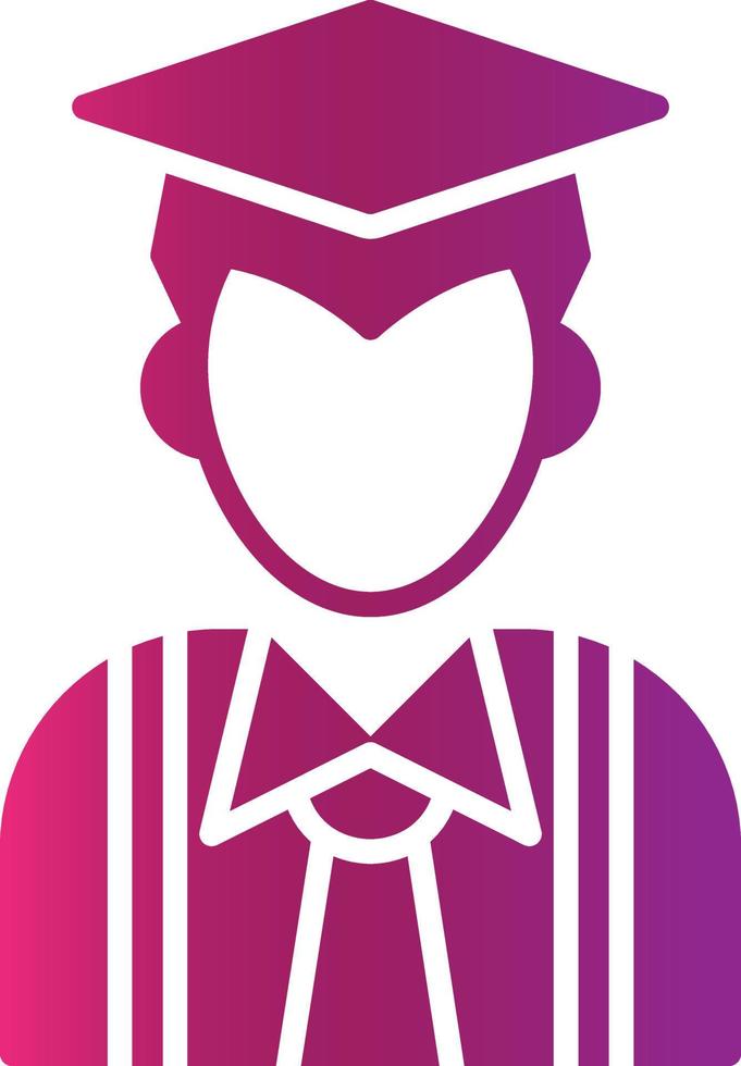 Student kreatives Icon-Design vektor