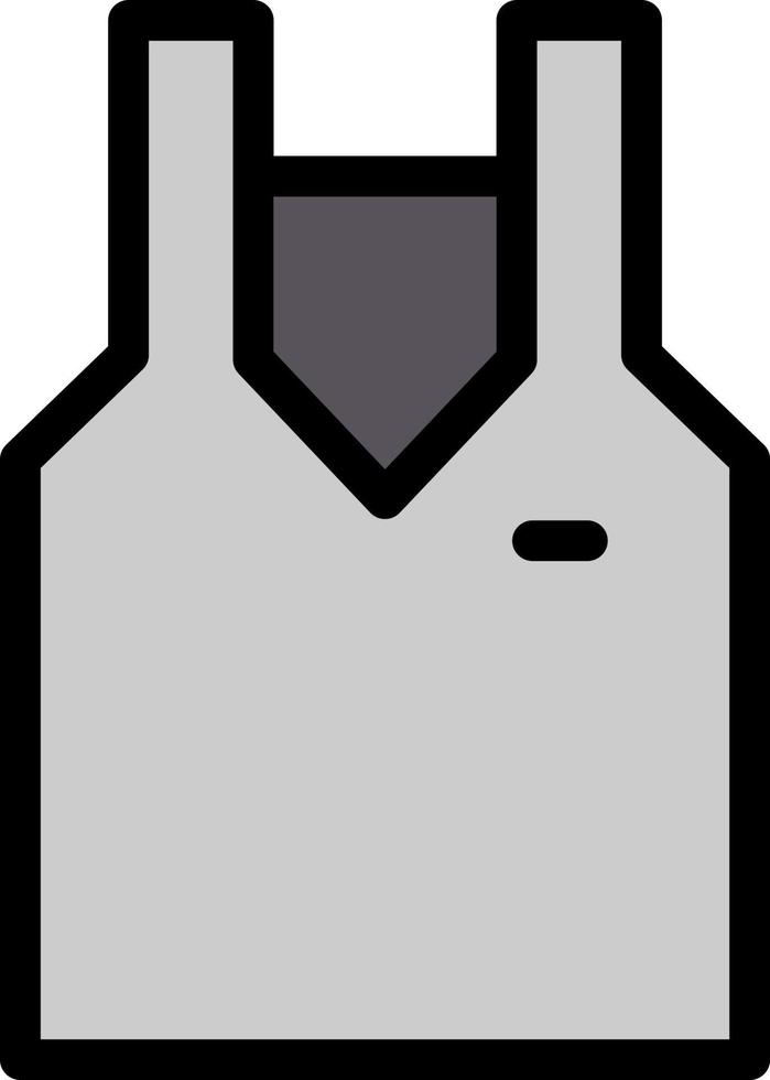 Tank-Top-Vektor-Icon-Design vektor