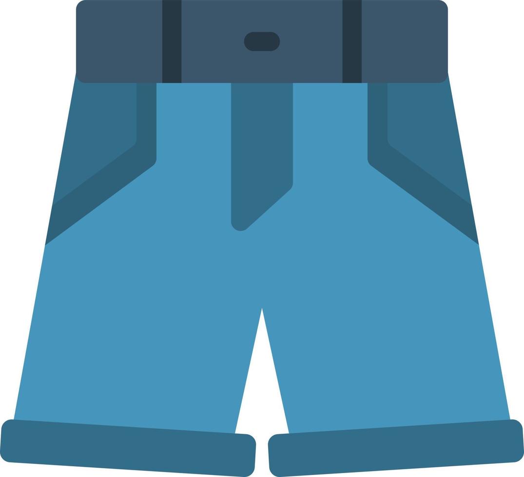 Denim-Shorts-Vektor-Icon-Design vektor