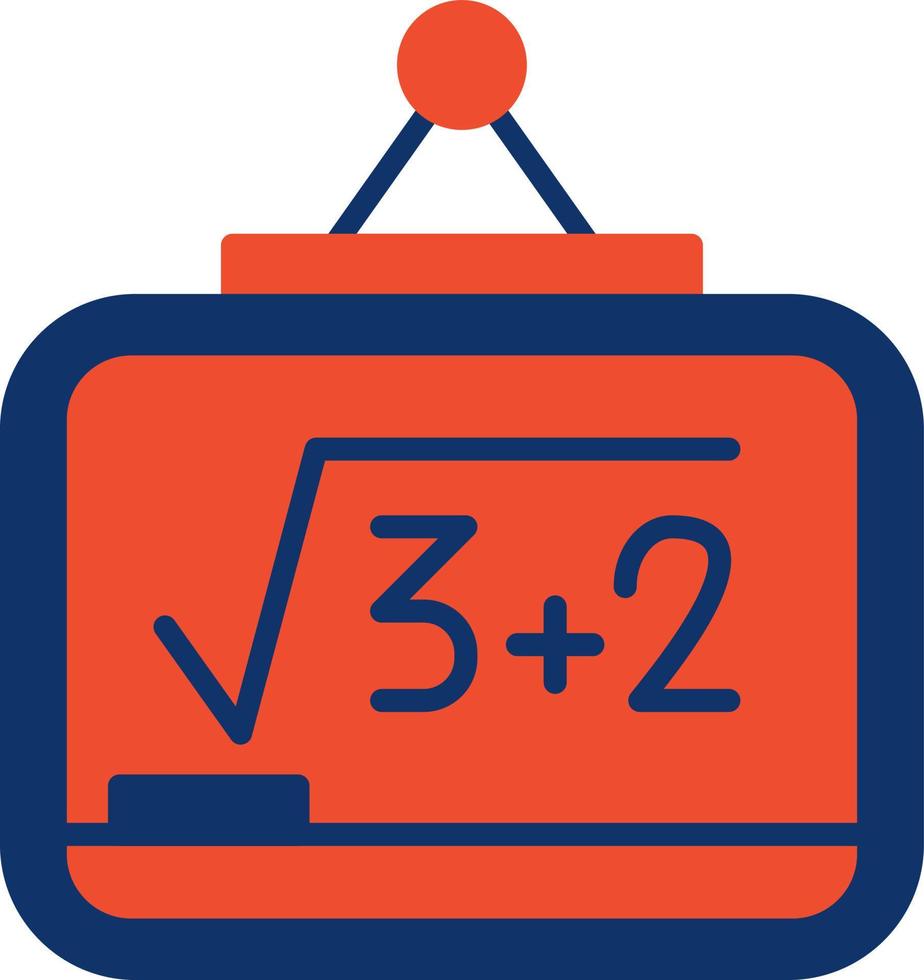 Whiteboard kreatives Icon-Design vektor