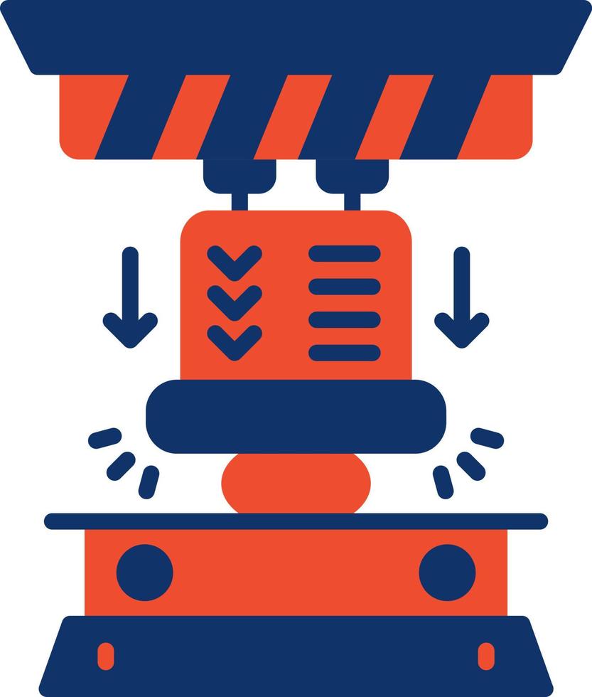 hydraulisches kreatives Icon-Design vektor