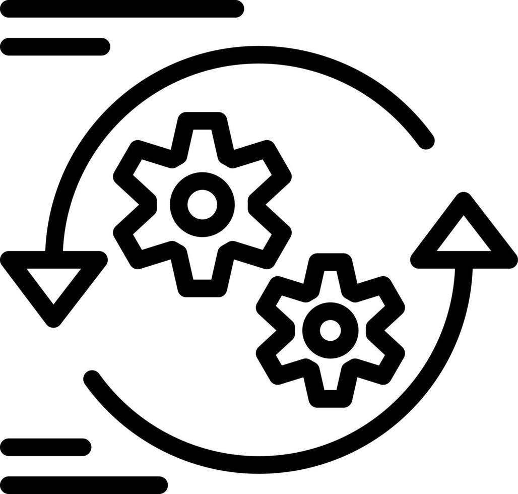 Optimierungsvektor-Icon-Design vektor